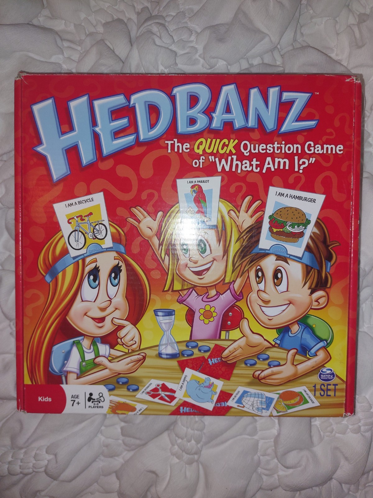 Hedbanz - The Quick Question Game Of “ What am I ? ” Ages 7+