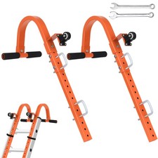 Ladder Roof Hook with Wheel Ladder Hooks for Roof Ridge, Ladder Roof Stabiliz...