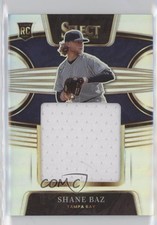2022 Panini Select Rookie Jumbo Swatch Holo Prizm /250 Shane Baz #RJS-SH RC