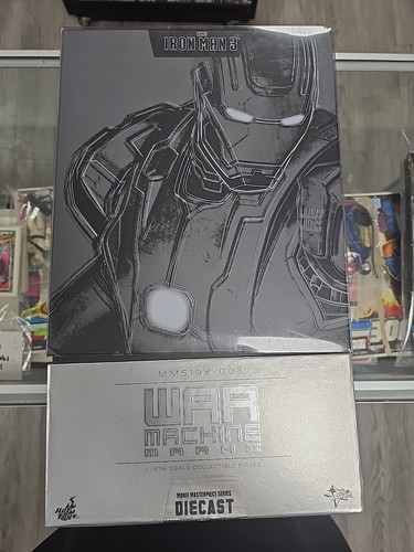 HOT TOYS DIECAST FIGURE MMS198-D03 IRON MAN 3 WAR MACHINE MARK II 1:6 - 第 1/1 張圖片