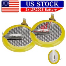 2 Rechargeable Battery Lir2025 90 For Bmw X3 X5 E46 E39 E60 E61 Remote Key Fob