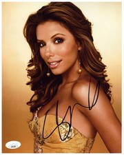 Eva Longoria Signed 8x10 Photo Desperate Housewives Autographed JSA COA Eva Longoria Signed 8x10 Photo Desperate Housewives Autographed JSA COA