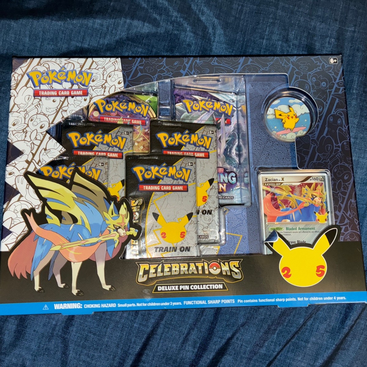 Pokemon TCG: 25th Anniversary Deluxe Pin Collection