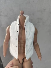 1/6 Scale Male Soldier down jacket Vest Model for12'' Back to the Future Figures