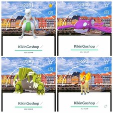 COPENHAGEN BACKGROUND GO FEST SHINY AND REGULAR ,20K DUST TRADE POKE GO