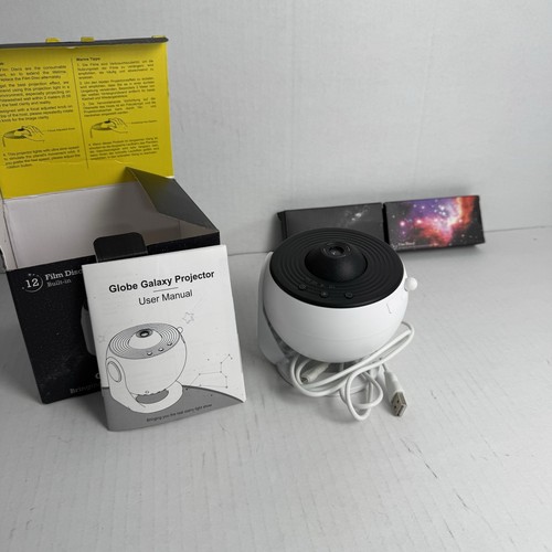 Globe Galaxy Projector Lamp Star Sky Lamp Bedroom Full Sky Star 360° Rotate Gift - Picture 4 of 9