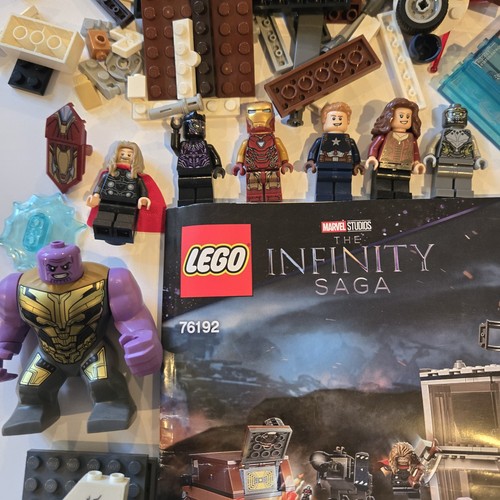 LEGO Marvel Avengers Endgame Final Battle 76192 Partial Set W Booklet & Minifigs - Picture 7 of 7