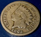 1863 Indian Head Penny - Great Add to your Collection - BUCK AND GO!!!!