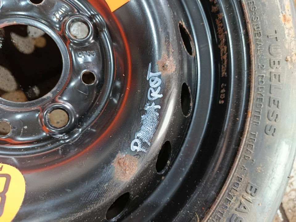 Fiat Panda 169 Ersatzrad Reserverad Notrad S135/80 B13 ET33 4.50x13 - Bild 2 von 4