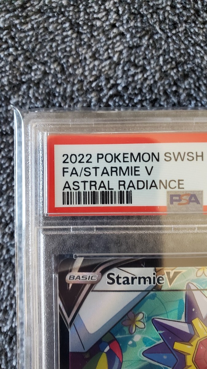 Pokemon Starmie V Astral Radiance Full Art #TG13 PSA 10 Gem Mint