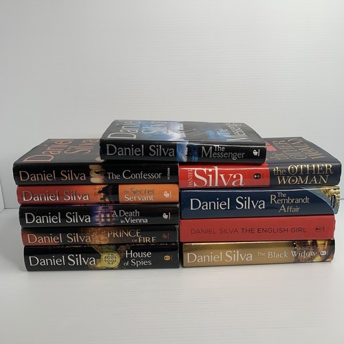 Daniel Silva Gabriel Allon Series Lot 10 Books 3-7 10 13 16-18 Some 1st Editions - Picture 3 of 6