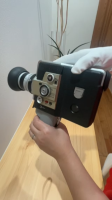 ▶️ Canon Single 8 518 SV 8mm Movie Film Camera [NEAR MINT] From