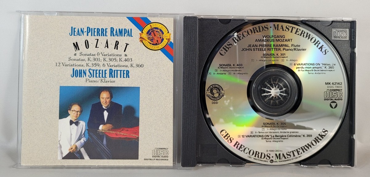 Jean-Pierre Rampal, John Steele Ritter - Sonatas and Variations
