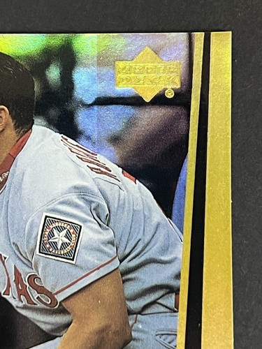 1999 Upper Deck Encore #86 Ivan Rodriguez /125 FX Gold Refractor - Picture 6 of 11