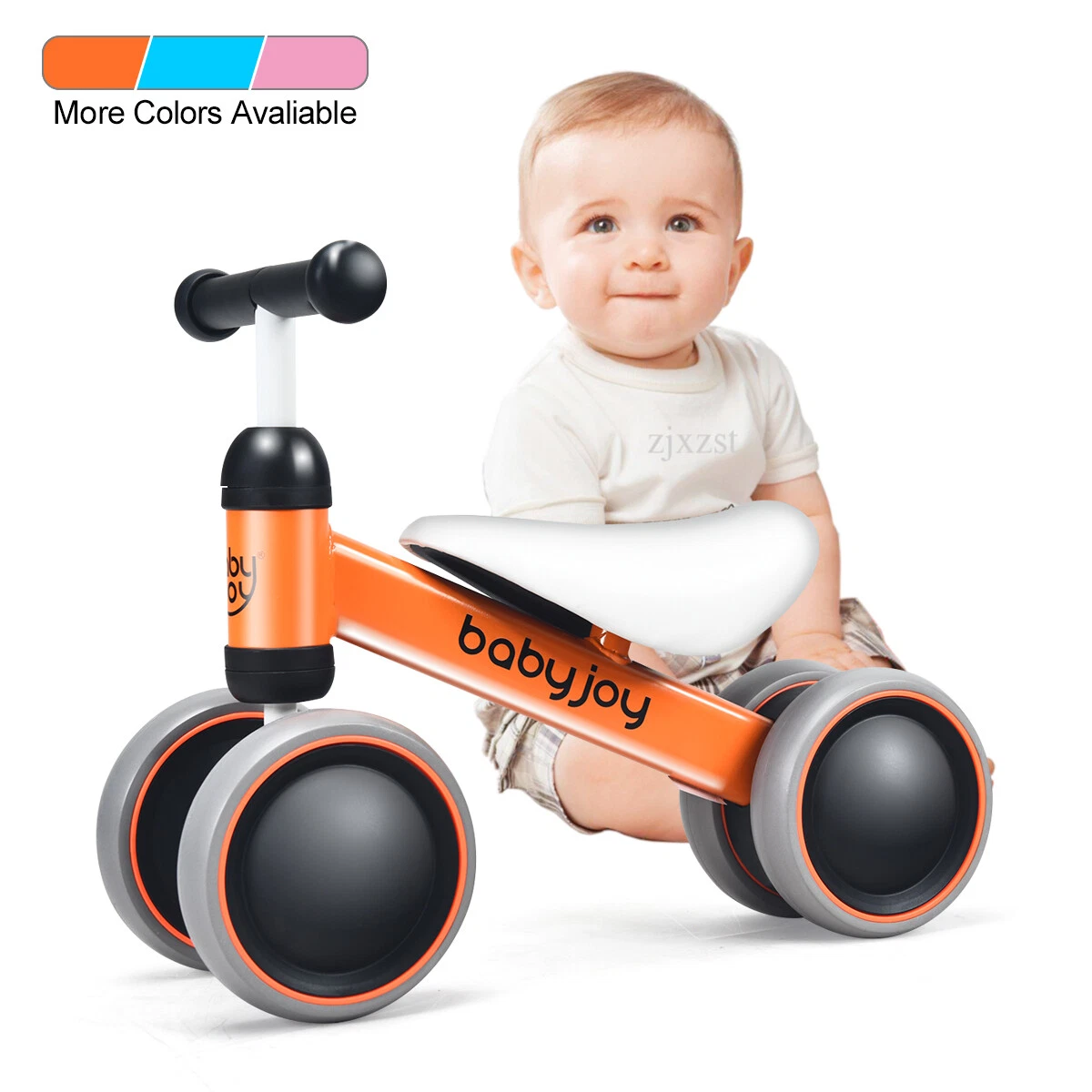 Baby Balance Bike Walker Mini Toddler Ride On Toys No Pedal Push