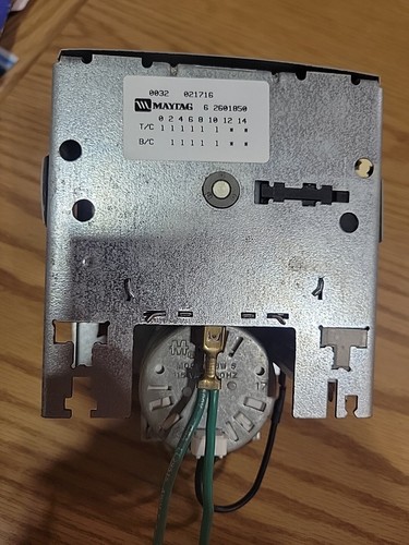 Temporizador de lavadora Maytag 6 2601850 - Imagen 1 de 3