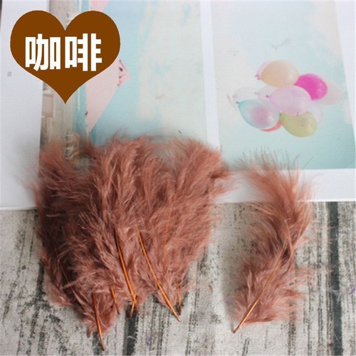 Natural Colorful Turkey Soft Feathers -Craft Sew Decoration Plume Feathers 50pcs - Picture 21 of 35