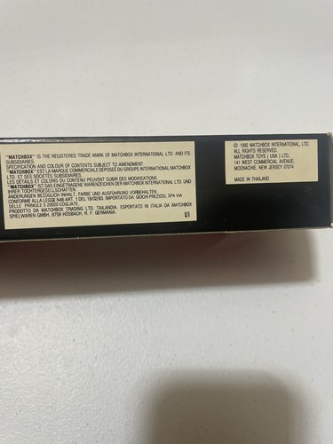 Davey Allison #28 Havoline 1992 Matchbox Hauler 1/87 Transporter - Picture 4 of 5