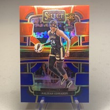 2024 Select WNBA Aaliyah Edwards RC Red and Blue Prizm /399