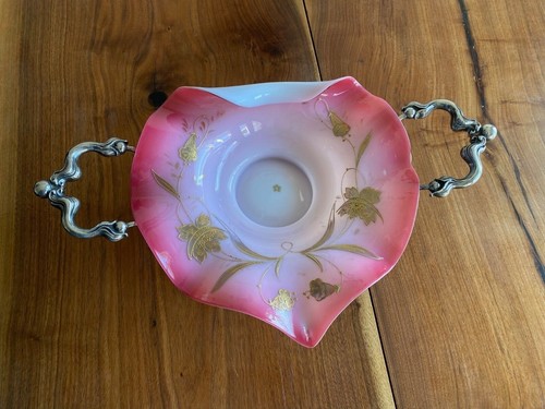 Vintage Bridal Basket / Bowl Center Piece - Picture 3 of 12