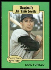 Carl Furillo 1987 Hygrade All-Time Greats #NNO Los Angeles Dodgers