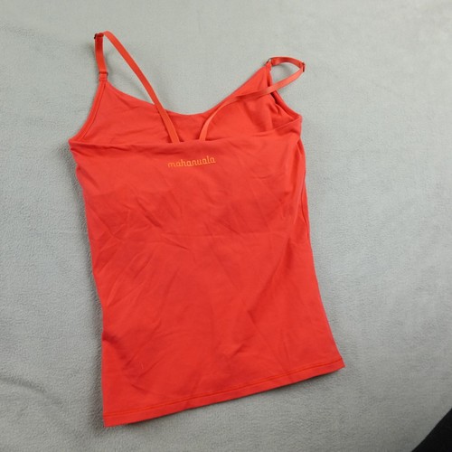 Puma Top Womens S Red Sleeveless Round Neck Spaghetti Straps Mahanuala Athletic - Picture 15 of 18