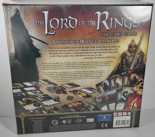 The Lord of the Rings The Card Game Adventure & Peril In Middle Earth Sealed New - Picture 6 of 6