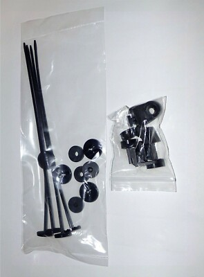 #ad RADIATOR ELECTRIC FAN MOUNTING KIT STRAPS ZIP TIE INTERCOOLER TRANS OIL COOLER $7.99