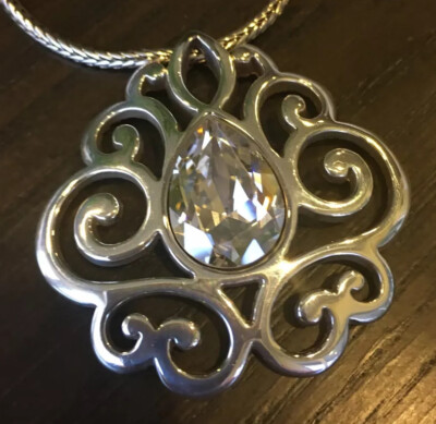 Brighton Nwt Alcazar Blaze Crystal Necklace