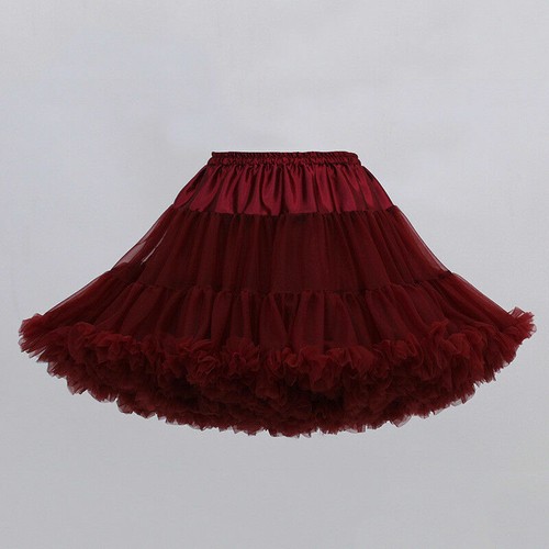 Jupon femme fille crinoline jupon ballet ballet tutu jupe robe lolita - Photo 7/24