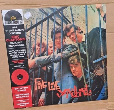 Yardbirds   Five Live Yardbirds RSD24 Red Vinyl 