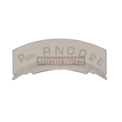 Clear Acrylic 4-Speed Shift Indicator Lens Hot Rod