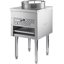 18" W Commercial Free Standing One Hole Chinese Wok Range Natural Gas, 95000 BTU