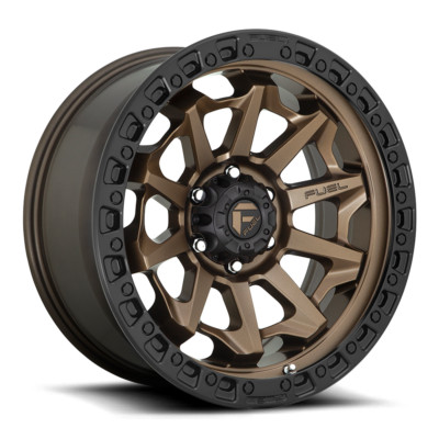 5 20 Inch Bronze Black Wheels Rims Fuel Covert D696 20x9'' 1mm FOR Jeep Wrangler