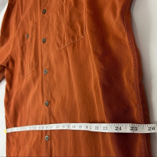 Scott Barber Long Sleeve Rust Career Office Button-Up Shirt Size XL - Picture 6 of 8
