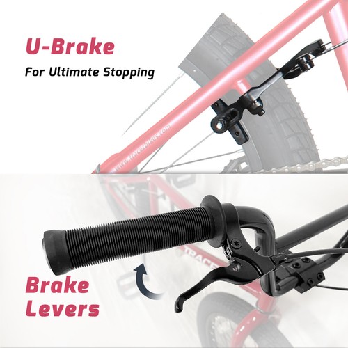 Tracer Edge 3.0 Classic 20 inch BMX Kid Bike Steel Frame Trick for Adult Men - Picture 35 of 59