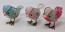 Lot of 3 2015 Target Spritz Birds Easter Spring Felt Blue Pink Fabric