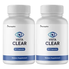 VistaClear eyes health - 2 Bottles - 120 Capsules Vista Clear 
