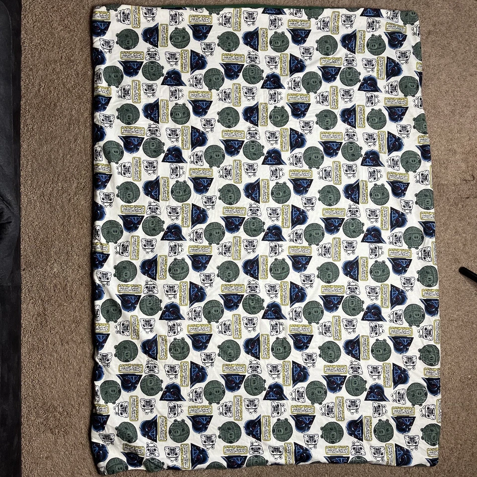 Angry Birds Star Wars Handmade Baby Children’s Throw Blanket 48” x 35” Cozy Soft - Image 2 of 4