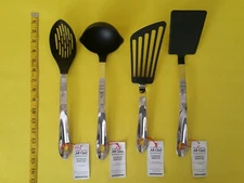 NWT) ALL CLAD Utensils Stainless Nonstick SLOTTED SPOON TURNER SPATULA LADLE