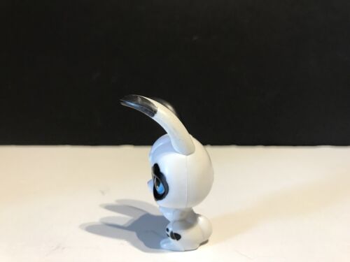 "Littlest Pet Shop Blanco y Negro Magic Motion Conejo Conejo con Ojos Azules 2,5""" - Imagen 4 de 4