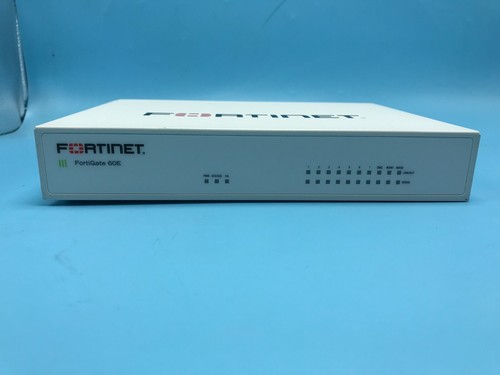 Fortinet Fortigate-60E Zapora bezpieczeństwa sieci Zainicjowana FG-60E z adapterem - Zdjęcie 2 z 10