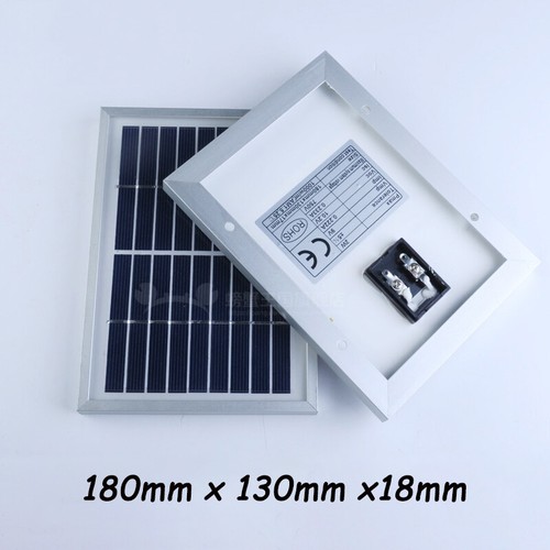 Panel solar célula solar muchos tipos 2V 3V 5V 5.5V 6V 9V 10V 12V Cargador de batería hágalo usted mismo - Imagen 29 de 33