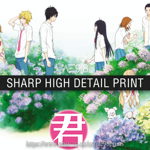 Top Klassische Romantik Anime Serie Poster Manga Poster Zuhause Kunst Raumdekor v2 - Bild 40 von 110