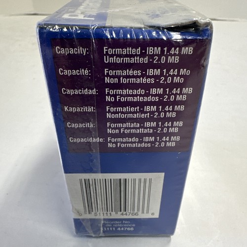 💾💻 Primaris 2HD 3.5" Disks Diskettes 1.44MB 10-Pack IBM formatted NEW Sealed - Picture 4 of 6
