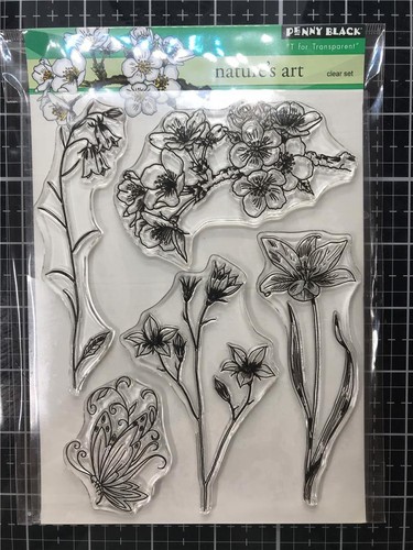 Penny Black Clear Stamps Life's Journals | 8 Stempel Auf 16,5x12,7 Cm Sheet | Für Scrapbooking & Karten