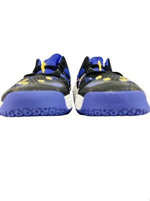 Adidas Exhibit A Black/Blue/Yellow/White Basketball Sneaker H69008 Mens Size 12 Adidas Exhibit A Black/Blue/Yellow/White Basketball Sneaker  main image 4