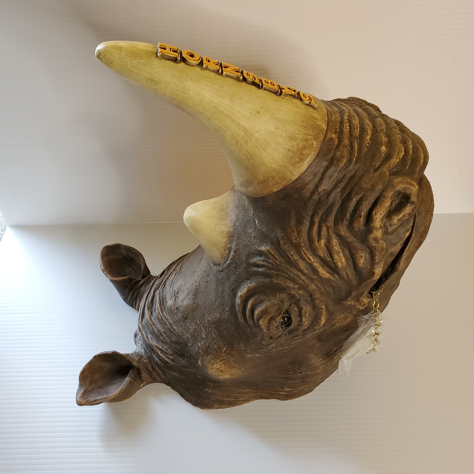 Hornsby's Alcoholic Cider Rhino Head Bar Prop Looks NEW eBay