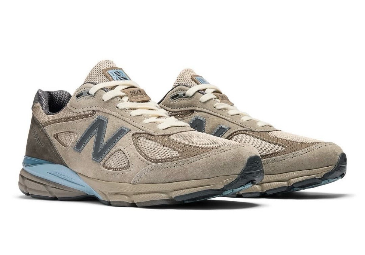 AURALEE × New Balance 990V4 In Between Taupe U990AR4 Men's Size image 9
