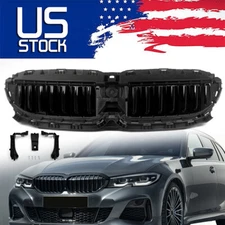 For 2019-2022 G20 BMW 3 Series FRONT UPPER Radiator Grille Active Air Shutter US